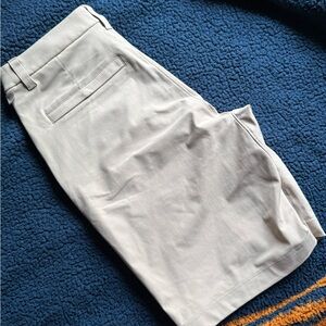 lululemon athletica Stone Gray Chino Shorts